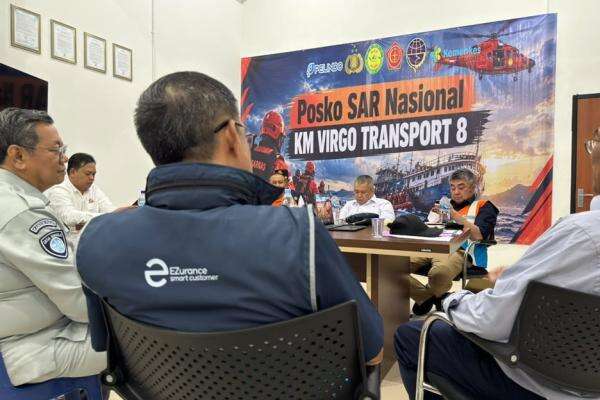 Musibah KM. Virgo Transport 8, Jasaraharja Putera Tinjau Posko Pelabuhan Trisakti Musibah KM. Virgo Transport 8, Jasaraharja Putera Tinjau Posko Pelabuhan Trisakti