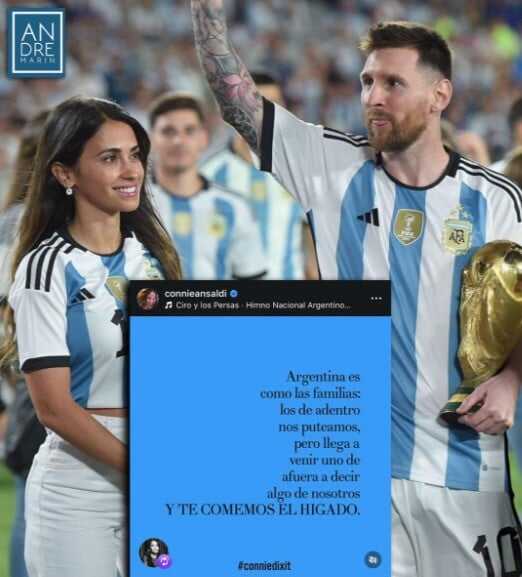 Istri Lionel Messi Pasang Badan Bela Timnas Argentina di Tengah Badai Kritik Istri Lionel Messi Pasang Badan Bela Timnas Argentina di Tengah Badai Kritik