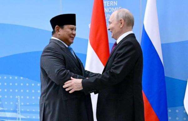 Putin Ucapkan Selamat Ulang Tahun ke Prabowo, Doakan Sehat dan Sukses Putin Ucapkan Selamat Ulang Tahun ke Prabowo, Doakan Sehat dan Sukses