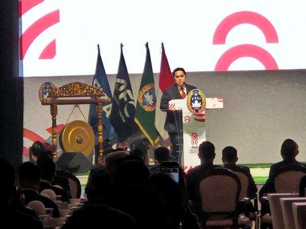 Buka Kongres Biasa PSSI 2026, Erick Thohir Bacakan Surat Presiden Prabowo: Indonesia Layak Tampil di Piala Dunia 2030 Buka Kongres Biasa PSSI 2026, Erick Thohir Bacakan Surat Presiden Prabowo: Indonesia Layak Tampil di Piala Dunia 2030