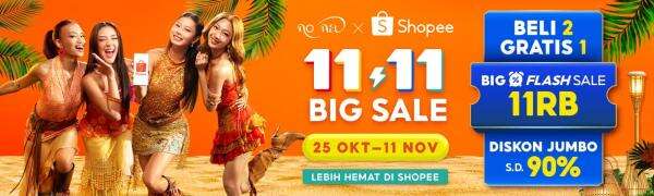 Shopee 11.11 Big Sale Makin Meriah bersama no na, Perpaduan Musik dan Belanja yang Penuh Kejutan! Shopee 11.11 Big Sale Makin Meriah bersama no na, Perpaduan Musik dan Belanja yang Penuh Kejutan!