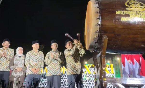 MTQ Nasional ke-31 Dibuka di Semarang, Menag: Bakal Digelar Tiap Tahun MTQ Nasional ke-31 Dibuka di Semarang, Menag: Bakal Digelar Tiap Tahun