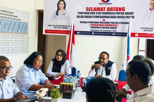 Pacu Mesin Politik, Partai Perindo Incar 5 Kursi DPRD Papua Barat Pacu Mesin Politik, Partai Perindo Incar 5 Kursi DPRD Papua Barat