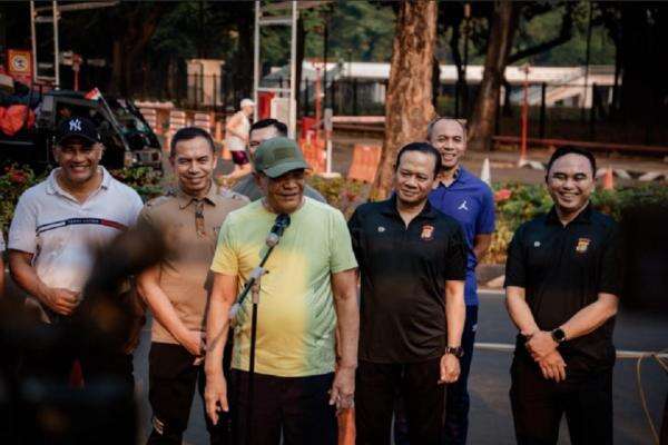 Jelang Aksi di DPR, Menko Polkam Tegaskan Aparat Kawal dan Lindungi Massa Demonstran Jelang Aksi di DPR, Menko Polkam Tegaskan Aparat Kawal dan Lindungi Massa Demonstran