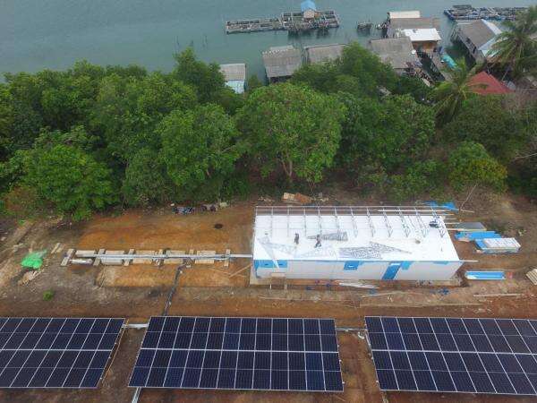 Pertamina NRE dan Koperasi Kemenkop Bangun PLTS KDKMP Pulau Sembur, Progres Capai 80 Pertamina NRE dan Koperasi Kemenkop Bangun PLTS KDKMP Pulau Sembur, Progres Capai 80