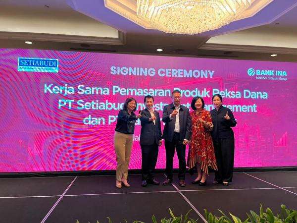 Perkuat Layanan Wealth Management, Bank INA (BINA) Jalin Kerja Sama dengan Setiabudi IM Perkuat Layanan Wealth Management, Bank INA (BINA) Jalin Kerja Sama dengan Setiabudi IM
