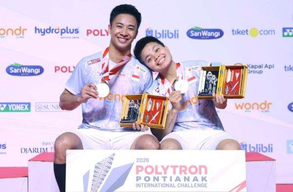 Respons Berkelas Dejan/Apriyani Usai Juara Pontianak International Challenge 2026 Respons Berkelas Dejan/Apriyani Usai Juara Pontianak International Challenge 2026