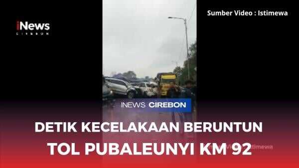 Detik Kecelakaan Beruntun Tol Purbaleunyi KM 92 Terekam Kamera Dasbor Ambulance Detik Kecelakaan Beruntun Tol Purbaleunyi KM 92 Terekam Kamera Dasbor Ambulance