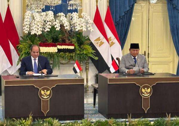 Prabowo: Indonesia-Mesir Sepakat Rekonstruksi Gaza! Prabowo: Indonesia-Mesir Sepakat Rekonstruksi Gaza!