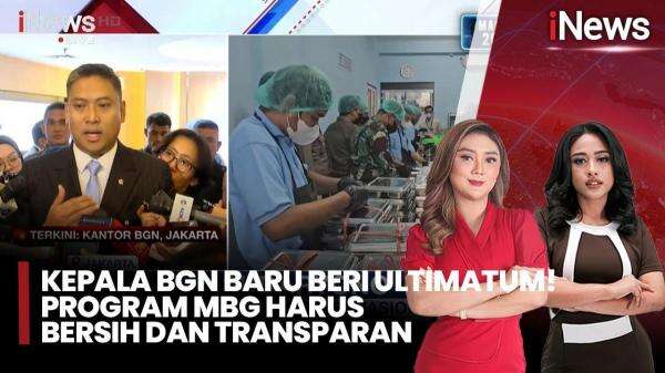 Dilantik Prabowo, Sudaryono Janji Bersihkan Tata Kelola BGN dan Pastikan Program MBG Bebas Korupsi Dilantik Prabowo, Sudaryono Janji Bersihkan Tata Kelola BGN dan Pastikan Program MBG Bebas Korupsi