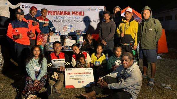Pertamina Patra Niaga Kirim Logistik bagi Penyintas Gempa di Palue Pertamina Patra Niaga Kirim Logistik bagi Penyintas Gempa di Palue