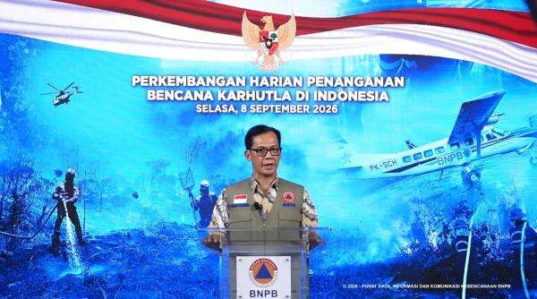 Abu Anak Krakatau Mengarah ke Laut Hindia, BNPB: Lampung-Banten Kondusif Abu Anak Krakatau Mengarah ke Laut Hindia, BNPB: Lampung-Banten Kondusif