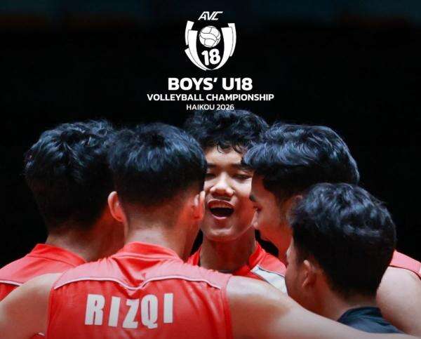 Jadwal Siaran Langsung Timnas Voli Indonesia U-18 vs Bahrain AVC Boys U-18 Volleyball Championship 2026 Jadwal Siaran Langsung Timnas Voli Indonesia U-18 vs Bahrain AVC Boys U-18 Volleyball Championship 2026