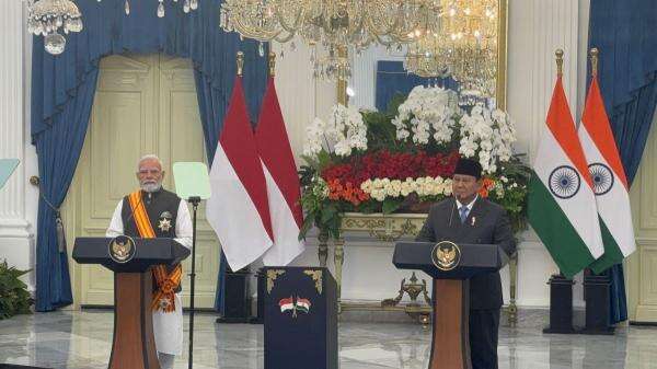 Prabowo dan Modi Sepakat Pekuat Kerja Sama Keamanan dan Penanggulangan Terorisme Prabowo dan Modi Sepakat Pekuat Kerja Sama Keamanan dan Penanggulangan Terorisme