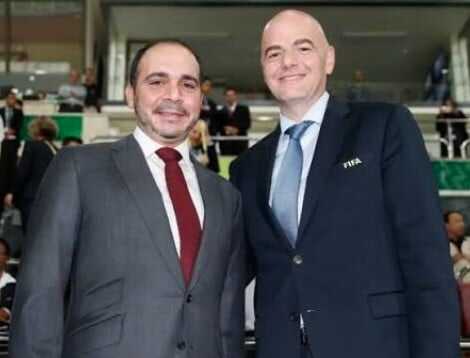 Pangeran Ali Tuding FIFA Gunakan Masalah Yordania untuk Galang Dukungan Infantino Pangeran Ali Tuding FIFA Gunakan Masalah Yordania untuk Galang Dukungan Infantino