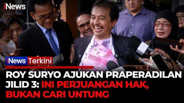 Ajukan Praperadilan Jilid 3, Roy Suryo Tepis Tudingan Cari Untung Kasus Ijazah: Ini Soal Hak Hukum Ajukan Praperadilan Jilid 3, Roy Suryo Tepis Tudingan Cari Untung Kasus Ijazah: Ini Soal Hak Hukum