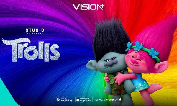 Link Nonton Trolls di VISION+, Film Musikal Ceria untuk Nonton Bareng Keluarga Link Nonton Trolls di VISION+, Film Musikal Ceria untuk Nonton Bareng Keluarga