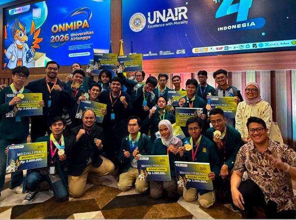 Hasil ONMIPA-PT 2026: ITB Raih Juara Umum, Ini Daftar Lengkap Peraih Medali Hasil ONMIPA-PT 2026: ITB Raih Juara Umum, Ini Daftar Lengkap Peraih Medali