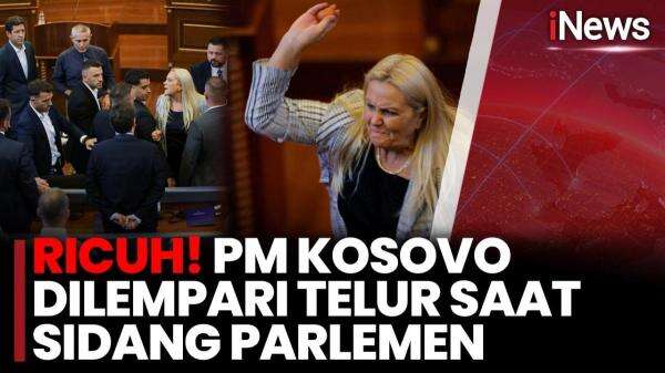 Geger! PM Kosovo Dilempar Telur saat Sidang Parlemen, Politik Makin Memanas Geger! PM Kosovo Dilempar Telur saat Sidang Parlemen, Politik Makin Memanas
