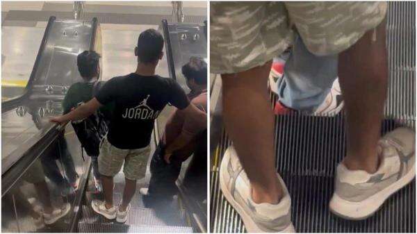Video Viral Turis Bangladesh Kencing di Eskalator MRT, Netizen Syok! Video Viral Turis Bangladesh Kencing di Eskalator MRT, Netizen Syok!