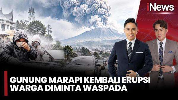 Gunung Marapi Erupsi Setinggi 2.000 Meter! Hujan Abu Selimuti Bukittinggi Gunung Marapi Erupsi Setinggi 2.000 Meter! Hujan Abu Selimuti Bukittinggi