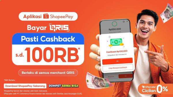 Heboh Reaksi Netizen Dapat Cashback s.d. Rp100RB Saat Bayar QRIS, Ini Cara Mendapatkannya! Heboh Reaksi Netizen Dapat Cashback s.d. Rp100RB Saat Bayar QRIS, Ini Cara Mendapatkannya!