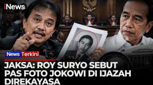 Sidang Perdana Roy Suryo! Jaksa Ungkap Tudingan Pas Foto Ijazah Jokowi Direkayasa Sidang Perdana Roy Suryo! Jaksa Ungkap Tudingan Pas Foto Ijazah Jokowi Direkayasa