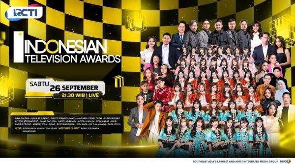 Malam Puncak Indonesian Television Awards 2026 Siap Hadirkan Panggung Spektakuler, Bertabur Bintang dan Kejutan Malam Puncak Indonesian Television Awards 2026 Siap Hadirkan Panggung Spektakuler, Bertabur Bintang dan Kejutan