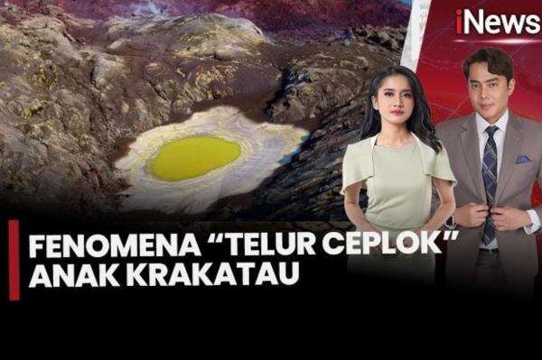 Kawah Gunung Anak Krakatau Berubah usai Erupsi, Muncul Fenomena Mirip Telur Ceplok Kawah Gunung Anak Krakatau Berubah usai Erupsi, Muncul Fenomena Mirip Telur Ceplok