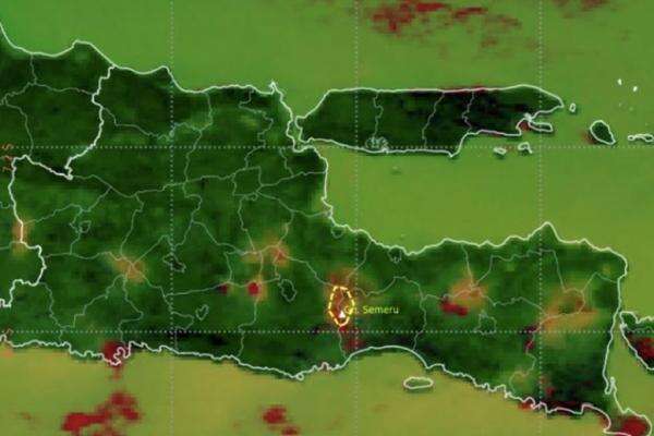 Gunung Semeru Erupsi, Sebaran Debu Vulkanik Capai Malang hingga Lumajang Gunung Semeru Erupsi, Sebaran Debu Vulkanik Capai Malang hingga Lumajang