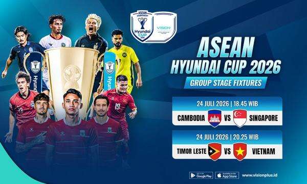 Jadwal dan Link Live Streaming Piala AFF 2026: Timnas Timor Leste vs Vietnam di Piala AFF 2026, Klik di Sini! Jadwal dan Link Live Streaming Piala AFF 2026: Timnas Timor Leste vs Vietnam di Piala AFF 2026, Klik di Sini!