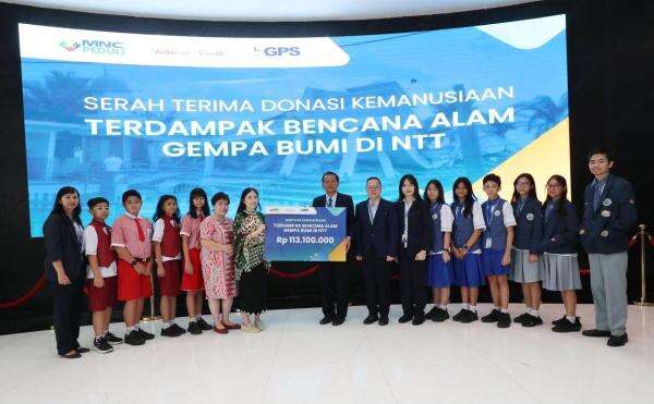 MNC Peduli Salurkan Donasi Siswa Global Prestasi School untuk Korban Gempa NTT MNC Peduli Salurkan Donasi Siswa Global Prestasi School untuk Korban Gempa NTT