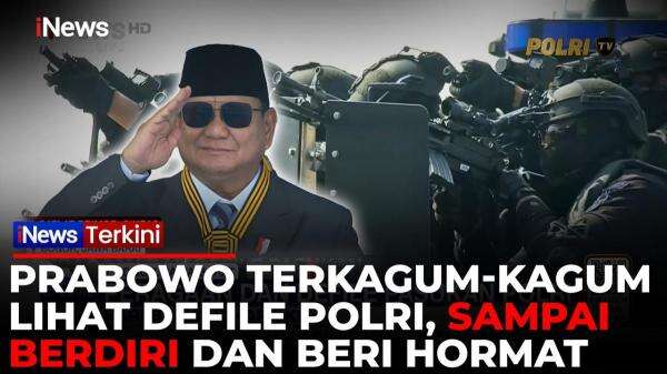 Presiden Prabowo Saksikan Langsung Simulasi Operasi Taktis dan Terjun Payung di Hari Bhayangkara Presiden Prabowo Saksikan Langsung Simulasi Operasi Taktis dan Terjun Payung di Hari Bhayangkara
