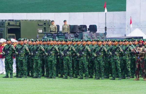 TNI Gelar Upacara Peringatan HUT ke-81 Hari Ini, Dipimpin Presiden Prabowo TNI Gelar Upacara Peringatan HUT ke-81 Hari Ini, Dipimpin Presiden Prabowo