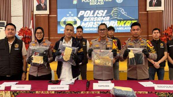 Begal Pelajar di Babelan Bekasi Pakai Airsoft Gun, 4 Orang Ditangkap Termasuk Penadah Begal Pelajar di Babelan Bekasi Pakai Airsoft Gun, 4 Orang Ditangkap Termasuk Penadah