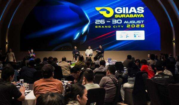 GIIAS Surabaya 2026 Dipanaskan 37 Brand Otomotif, Ada 79 Kendaraan Siap Dijajal GIIAS Surabaya 2026 Dipanaskan 37 Brand Otomotif, Ada 79 Kendaraan Siap Dijajal