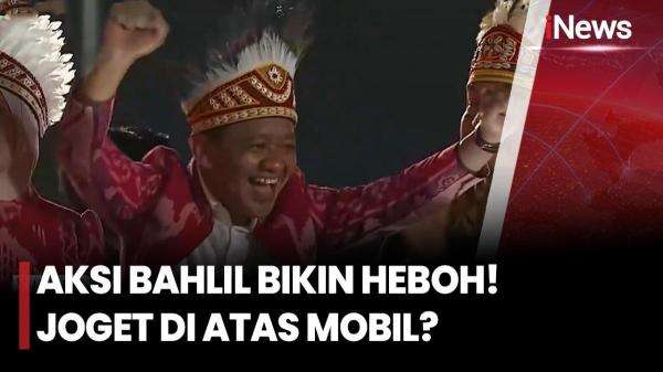 Aksi Menteri Bahlil Joget di Atas Mobil Hias Meriahkan Pesta Rakyat HUT ke-81 RI di Monas Aksi Menteri Bahlil Joget di Atas Mobil Hias Meriahkan Pesta Rakyat HUT ke-81 RI di Monas