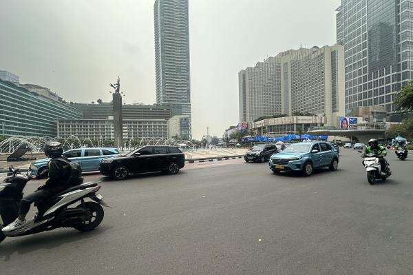 Jelang Demo 28 Oktober, Ini Suasana di Kawasan Bundaran HI Jakpus Jelang Demo 28 Oktober, Ini Suasana di Kawasan Bundaran HI Jakpus