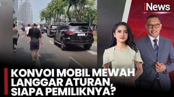Nekad Terobos Kawasan CFD Sudirman-Thamrin, Pemprov DKI Jakarta Selidiki Konvoi Mobil Mewah Berpelat Khusus Nekad Terobos Kawasan CFD Sudirman-Thamrin, Pemprov DKI Jakarta Selidiki Konvoi Mobil Mewah Berpelat Khusus