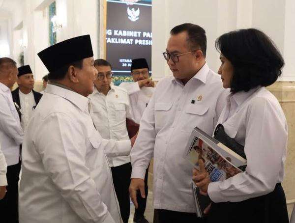 Prabowo Tugaskan BRIN Temukan Sumber-sumber Air Baru Prabowo Tugaskan BRIN Temukan Sumber-sumber Air Baru