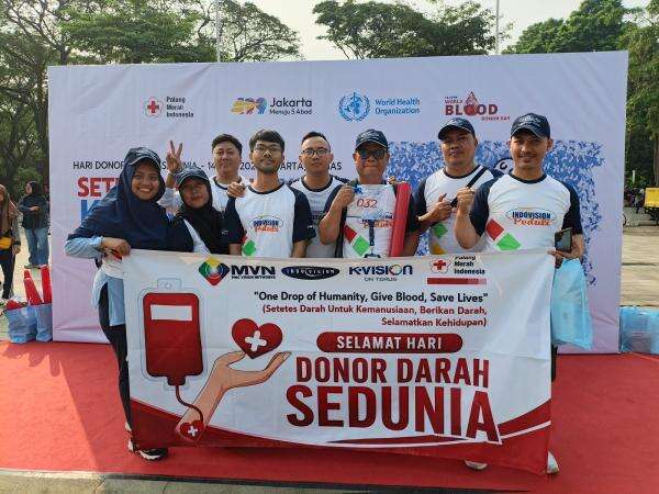 MNC Vision Networks Ikut Jalan Sehat Hari Donor Darah Sedunia 2026 di Monas MNC Vision Networks Ikut Jalan Sehat Hari Donor Darah Sedunia 2026 di Monas