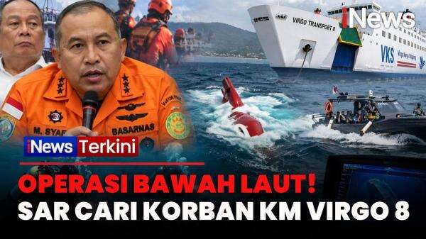 Cari Korban Kapal Virgo 8, Tim SAR Gabungan Terjunkan Penyelam dan Teknologi Sonar Cari Korban Kapal Virgo 8, Tim SAR Gabungan Terjunkan Penyelam dan Teknologi Sonar
