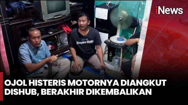 Viral Ojol Panjat Truk Dishub Jaktim, Petugas Kembalikan Motor Lewat Pendekatan Humanis Viral Ojol Panjat Truk Dishub Jaktim, Petugas Kembalikan Motor Lewat Pendekatan Humanis
