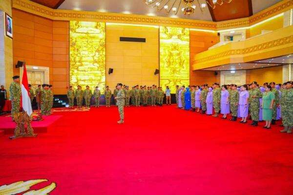 30 Pati TNI AU Naik Pangkat, Danlanud Sultan Hasanuddin Pecah Bintang 30 Pati TNI AU Naik Pangkat, Danlanud Sultan Hasanuddin Pecah Bintang