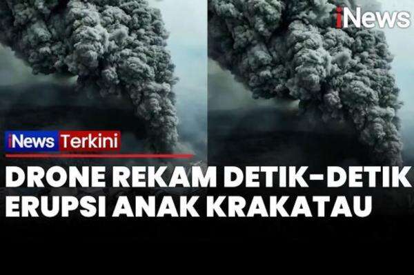 Mencekam! Drone Rekam Detik-Detik Erupsi Gunung Anak Krakatau dari Udara Mencekam! Drone Rekam Detik-Detik Erupsi Gunung Anak Krakatau dari Udara