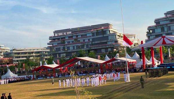 Ditutup Upacara Penurunan Bendera, Rangkaian HUT Ke-81 RI di IKN Rampung Ditutup Upacara Penurunan Bendera, Rangkaian HUT Ke-81 RI di IKN Rampung