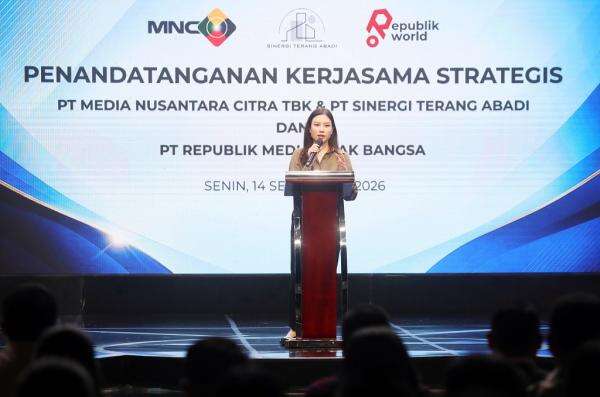 Angela Tanoesoedibjo: Kolaborasi MNCN-Republikorp Siap Hadapi Tantangan AI dan Disinformasi Angela Tanoesoedibjo: Kolaborasi MNCN-Republikorp Siap Hadapi Tantangan AI dan Disinformasi