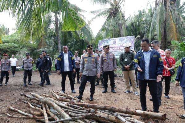 Bongkar Bisnis Arang Bakau Ilegal, Polda Riau Sita Kapal dan 10 Ton Muatan Bongkar Bisnis Arang Bakau Ilegal, Polda Riau Sita Kapal dan 10 Ton Muatan