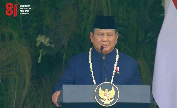 Upacara HUT Ke-81 RI Selesai, Prabowo Minta Komandan Upacara dan Kesatuan Menghadap Upacara HUT Ke-81 RI Selesai, Prabowo Minta Komandan Upacara dan Kesatuan Menghadap
