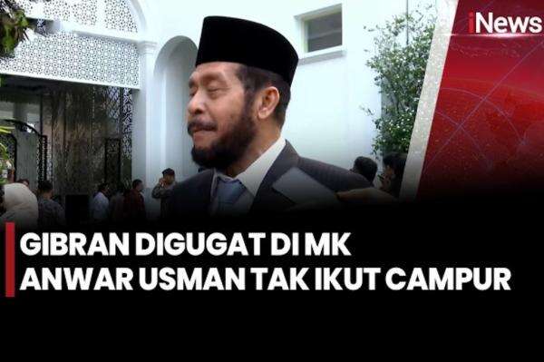 Anwar Usman Tak Mau Campuri Gugatan Syarat Pendidikan Gibran di MK Anwar Usman Tak Mau Campuri Gugatan Syarat Pendidikan Gibran di MK